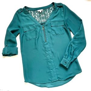 Long sleeve blouse